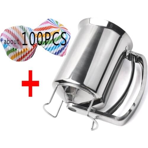 New Cupcakes Pancakes Cookie Cake Muffins Baking Waffles Batter Dispenser Cream Speratator Measuring Cup Baking Tools for Cakes