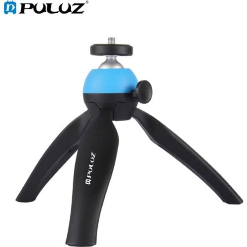 PULUZ Portable Flexible Mini Tripod Mount for Phone with Rotation Ball Head for iPhone Mobilephone for GoPro for DSLR Cameras