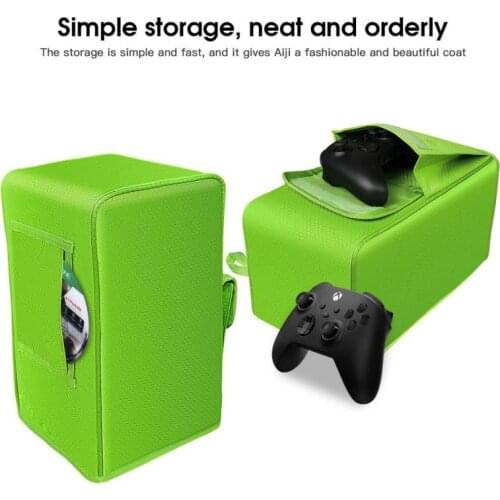 For Xbox X Series Host Dust Cover Durable Console Waterproof Dust Guard With Handle Storage Dust Cover Protective Cover