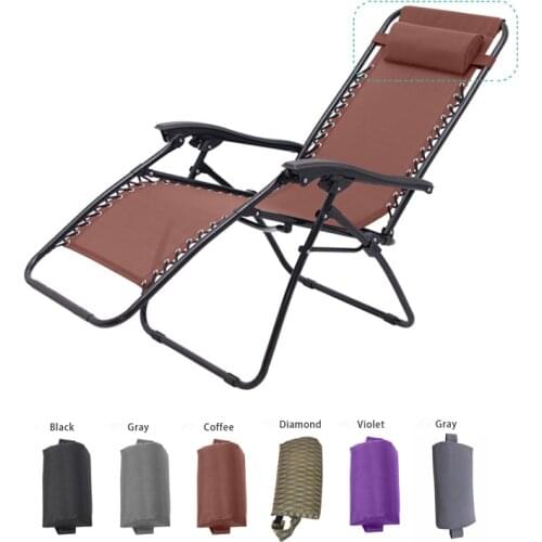 Folding Lounger Head Cushion Recliner Headrest Recliner Headrest With Adjustable Height, For Folding Chairs Lunch Break Pillow