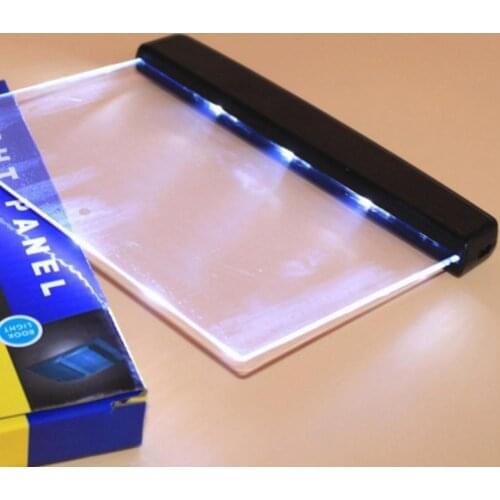 Bedroom Reading Night Light Creative LED Book Light Flat Plate Portable Car Travel Panel Led Desk Lamp for Indoor Kids