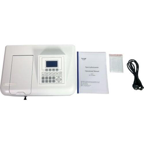 UV Vis Spectrophotometer with Wavelength Range 320-1100nm 4nm