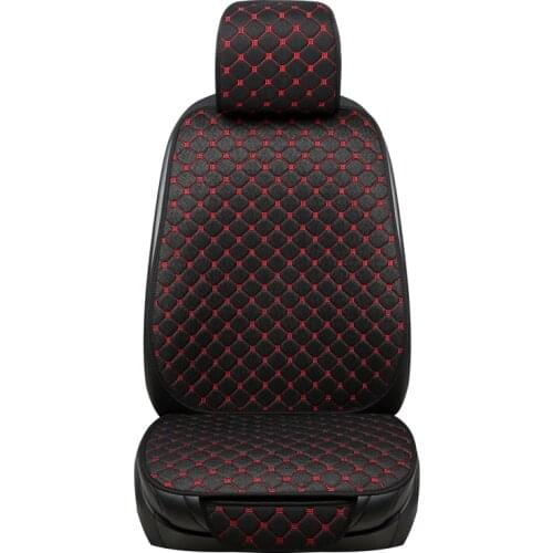 Universal 1PCS Car Seat Cover Cushion Non-slip for Audi A1 8X A2 A3 A4 A5 A6 Car Seat Cover Flax Auto Accessories