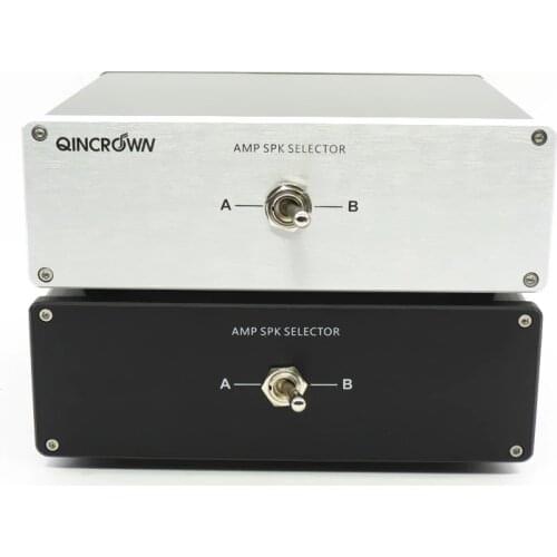 Amplifier/Speaker 1 to 2 / 2 to 1 1 Input 2 Output /2 Input 1 Output Audio Signal Switcher Switch Selector HiFi speaker selector