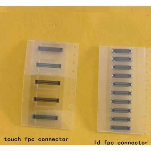 10pcs /lot Original new LCD display touch digitizer FPC connector for iphone 6+ 6p 6plus 5.5" motherboard fix part