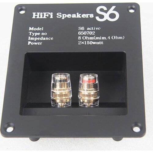 2pcs/lot The junction box connector of the speaker box is equipped with a 506 terminal