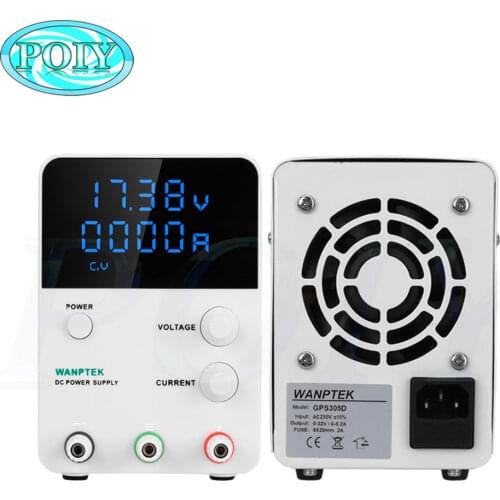 4-Digits GPS305D LED Display Adjustable Switching Regulator DC Power Supply 30 V Laptop Repair Rework Factory Tools