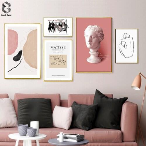 Abstract Still Life Vintage Poster and Print Canvas Painting Wall Art Pictures for Living Room Home Decor
