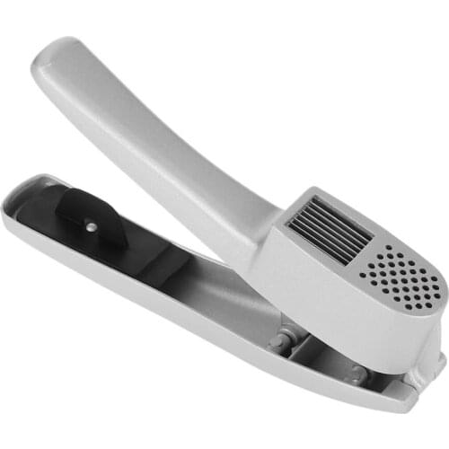 Aluminum Alloy Manual Hand Squeeze Garlic Press Slicer Crush Kitchen Tool