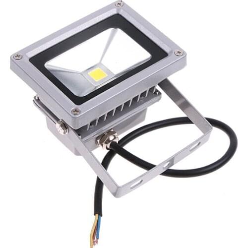 Aluminum LED Flood Light Waterproof Floodlight Outdoor Landscape Lighting Lamp Warm White/White 10W 85-265V