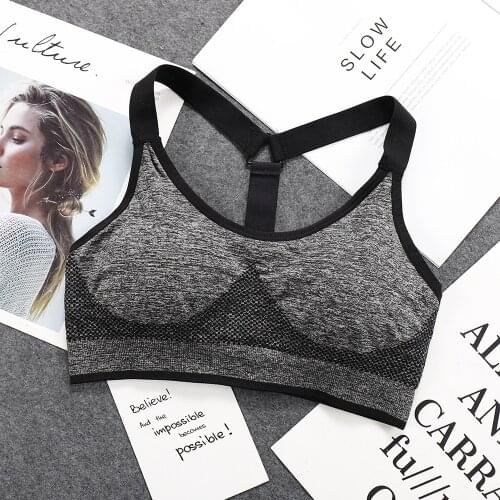 Cross Racerback Sports Running Bra for Women Workout Fitness Bras with Paddings High Support Activity Yoga Bra