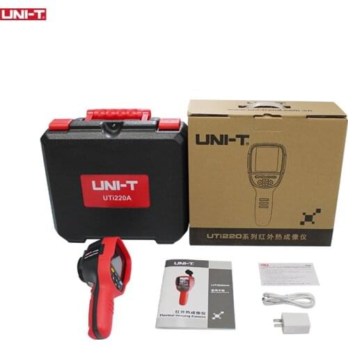 HD Infrared Thermal Imager Camera Floor Heating Detector Temperature Imaging Imager 300000 Pixels UNI-T UTi220A High-Definition