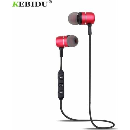 Kebidu Wireless Earphone Bluetooth V4.1 Sports for Mobile Phone