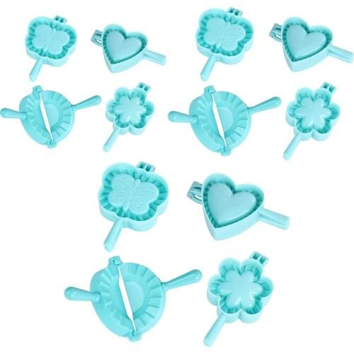 Kitchen Dumpling Molds Plastic Dough Press Dumpling Pie Ravioli Mould Cooking Pastry Chinese Food Jiaozi Maker Molds
