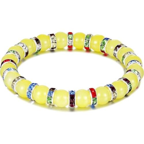 LIVVY Yellow Bracelets