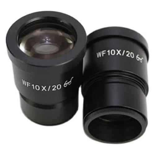 Brand New Pair WF10X/20 Eyepieces for Microscope Zeiss Leica Olympus Nikon (30MM) but it was not made by Olympus