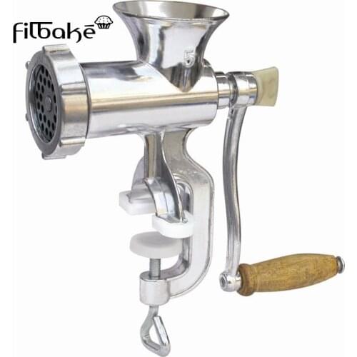 FILBAKE New Multi-function Meat Grinder Sausage Machine Aluminum Alloy Household Manual Filling Table Kitchen Accessories