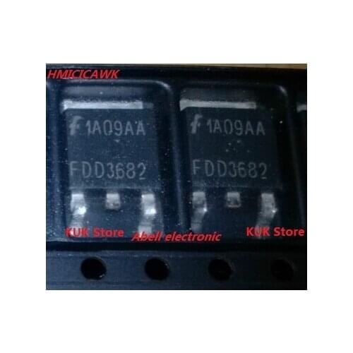 Original NEW FDD3682 DPAK 50PCS / LOT