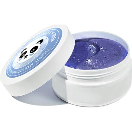 Blue Collagen Nourishing Eye Mask Anti Aging Hyaluronic Acid Gel 60 Pcs Remove Dark Circles Eye Bag Eye Patches Beauty Skincare