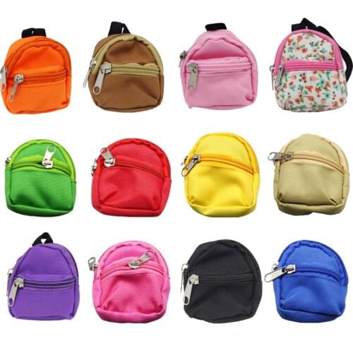 1PCS Dolls Backpack For Barbies Doll For BJD 1/6 blyth doll Bag Accessories