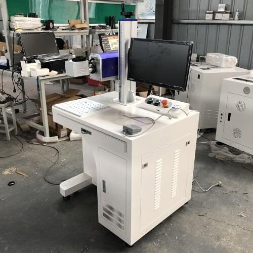 2020 New Machine For Small Business Paper Cup Fiber Laser Marking Machine 20w 30W 50W Metal Engraving Machine