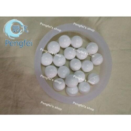 Free shipping 20PCS 45mm diameter white solid PU ball white solid polyurethane ball