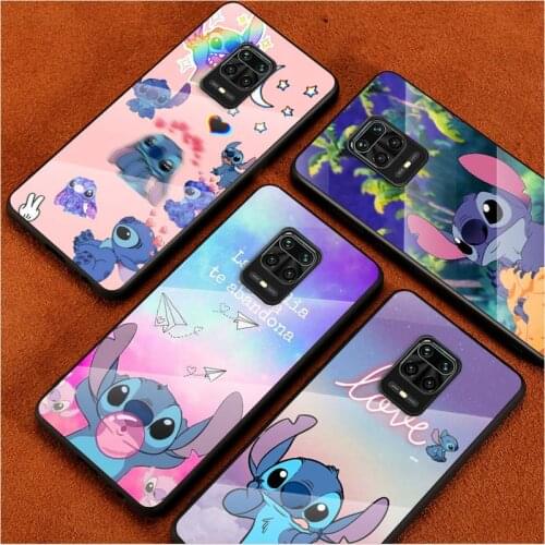 Tempered Glass Cover Stitch Abomination Little Monster For Xiaomi Redmi Note 10 10S 9T 9S 9 8T 8 7 Pro Max Shockproof Phone Case