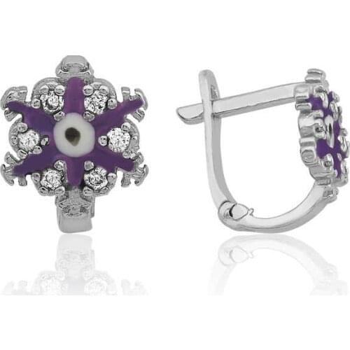 Tevuli 925 Sterling Silver Snowflake Children Tag