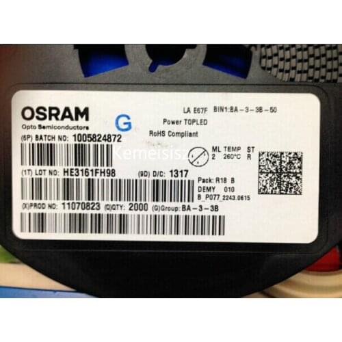 LAE67F Osram Osram 3528 plane legs red red super bright taillights