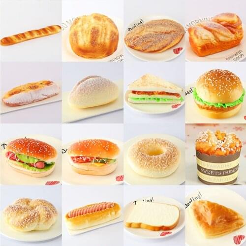 Model swing Kids Kitchen Toy Donuts Doughnuts Simulation Model Artificial Fake Bread Ornaments Cake Bakery Craft High Quality