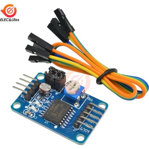 PCF8591T PCF8591 I2C AD/DA Converter module with DuPont cable Digital Conversion Module Temperature Illumination