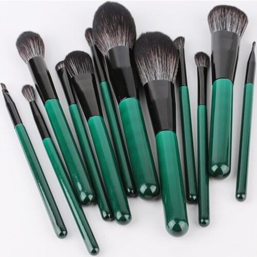 2021 Makeup Brushes Set Professional and Quality 12 Pcs /Lot Makeup Tools For Eye Face Lips Nose Beauty Make Up , Easy To Clean