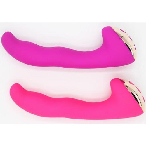 Rechargeable Vibrator Waterproof Powerful Dildo Stimulation Massager Adult Toy for Sex