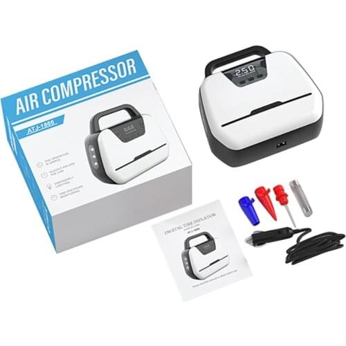 Portable Car Air Compressor DC12V for Automotive Motorcycle Bicycle Electric Tyre Pump Tire Inflator for Cars