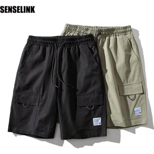 2021 New Mens Casual Cargo Shorts Breathable Running Sportswear Fitness Summer Pants Beach Fashion Streetwear Mens Shorts 4XL