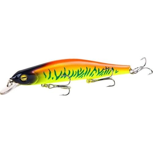 YUZI Fishing Lure 2018 New arrival Quality hooks 12.5cm/17.3g Topwater Artificial Bait Hard hot sale Wobbler minnow 1PCS