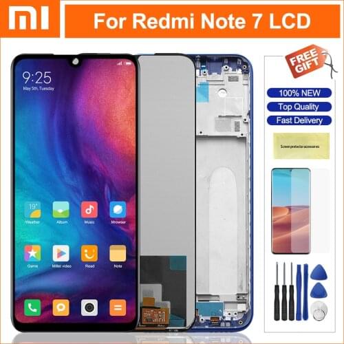 6.3'' Lcd For Redmi Note 7 LCD Diaplay Touch Screen Digitizer Assembly For Xiaomi Redmi Note7 Note7 Pro Lcd