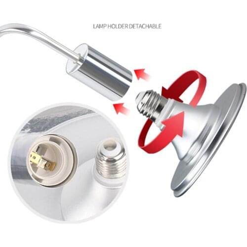 220V 20W/40W Aquarium LED Lights Aquatic Water Grass Plant Growth Clip-on Lamp M68E