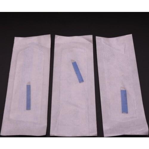 Free Shipping 100Pcs/Lot Permanent Makeup Tattoo Blade Tattoo Needle Variety Of Models Size 12Pin 14Pin 18Pin Supply