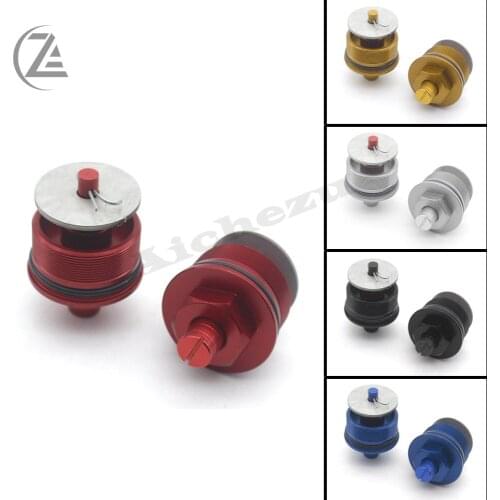 ACZ 41MM Front Shock Absorber Screw Cover Cap Preload Adjusters Fork Bolts CNC Aluminum For Honda CB400