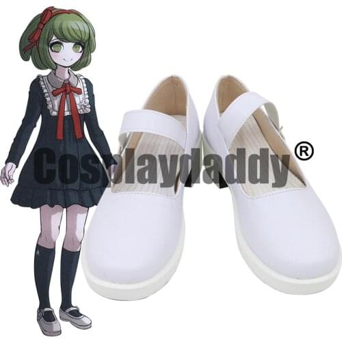 Danganronpa Another Episode: Ultra Despair Girls Warriors of Hope Li'l Ultimate Monaka Monaca Towa Anime Game Cosplay Shoes C006