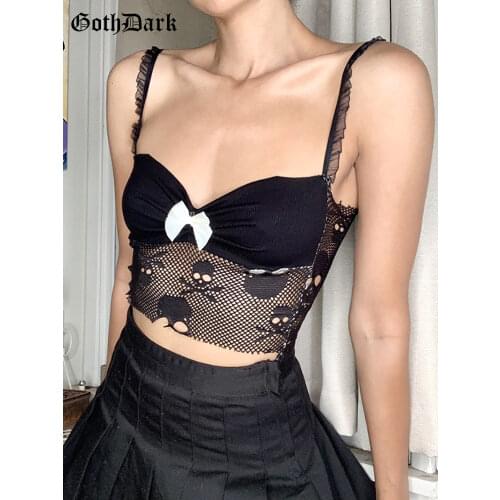 Goth Dark Womens Tops