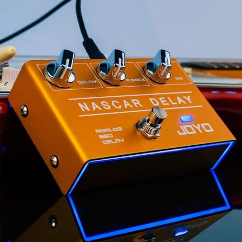 JOYO R-10 Analog Vintage Delay Effect Pedal Classic Pedal Warm Natural Sound Guitar Pedal Effect for Electric Guitar Bass Pedal