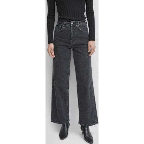 Totem* Flai* wide leg pants fall season classic cotton casual jeans loose style