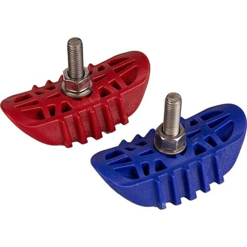 Red/Blue Plastic 1.60'' 1.85'' 2.15'' Rim Wheel Tire Lock Tyre for Motorcycle Motocross Enduro Dirt Pit Bike