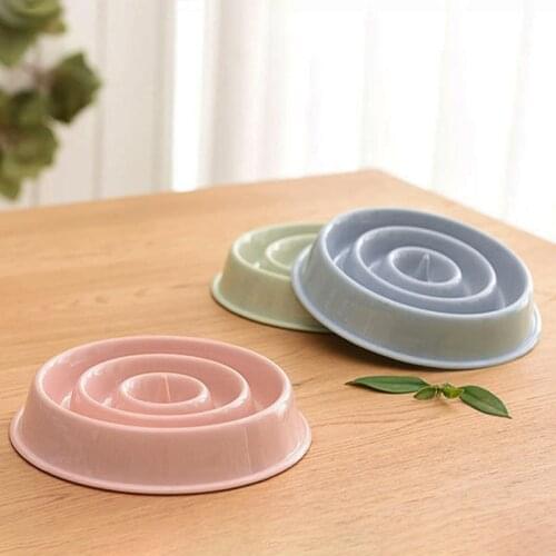 Hot Anti Gluttonous Dog Cat Food Bowl, Interactive Slow Feeding Bowl Non-slip Pet Bowl pet supplies
