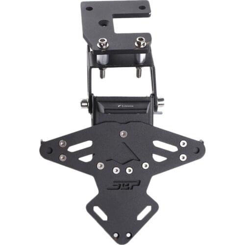 License Plate Brackets With License Lamp Adjustable Rack License For Kawasaki Z900 2017