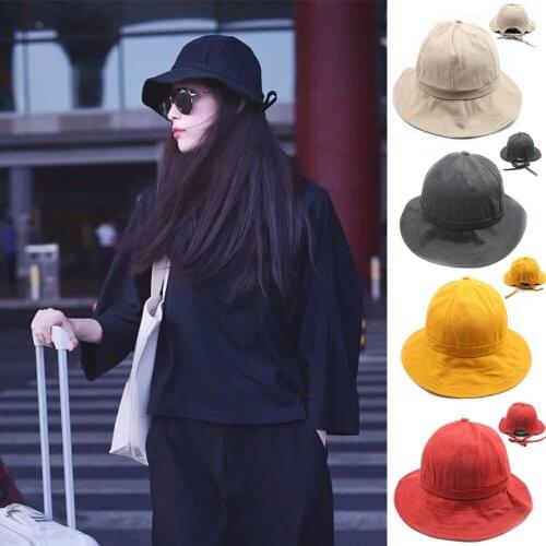 Unisex Bucket Hat Beach Cap Men Women Cap Bow Colorful Vaction Dancing Cotton Beach Sun Dad Hats Outdoor Vintage Fisherman Caps