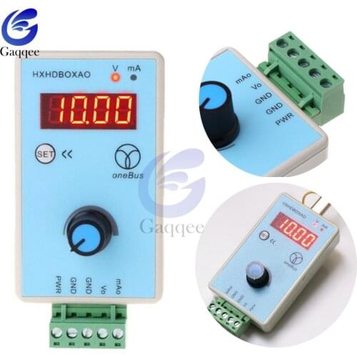 Handheld 0-10V/2-10V 0-20mA/4-20mA Signal Generator Adjustable Current Voltage Analog Simulator Signal Sources Output 24V