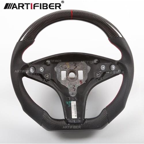 Real Carbon Fiber Steering Wheel for Mercedes Benz W218 X218 R231 E63 C63 A45 G63 C45 A43